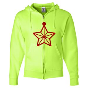 Unisex NuBlend® Full-Zip Hooded Sweatshirt Thumbnail