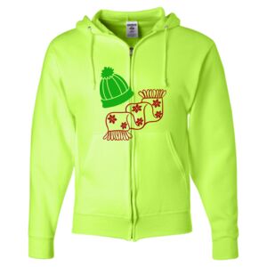Unisex NuBlend® Full-Zip Hooded Sweatshirt Thumbnail