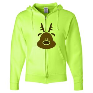 Unisex NuBlend® Full-Zip Hooded Sweatshirt Thumbnail