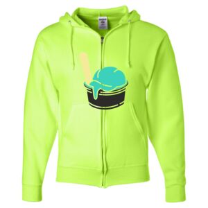 Unisex NuBlend® Full-Zip Hooded Sweatshirt Thumbnail
