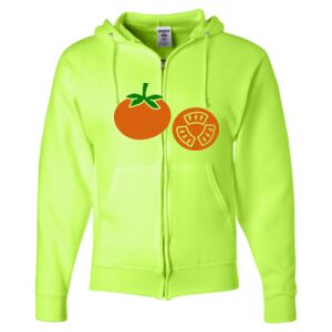 Unisex NuBlend® Full-Zip Hooded Sweatshirt Thumbnail