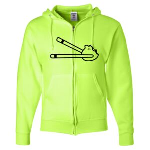 Unisex NuBlend® Full-Zip Hooded Sweatshirt Thumbnail