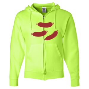 Unisex NuBlend® Full-Zip Hooded Sweatshirt Thumbnail