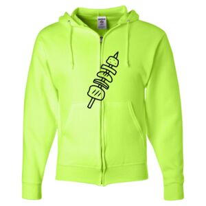 Unisex NuBlend® Full-Zip Hooded Sweatshirt Thumbnail