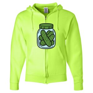 Unisex NuBlend® Full-Zip Hooded Sweatshirt Thumbnail