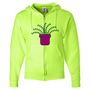 Unisex NuBlend® Full-Zip Hooded Sweatshirt Thumbnail
