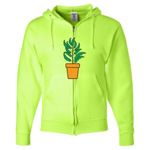 Unisex NuBlend® Full-Zip Hooded Sweatshirt Thumbnail