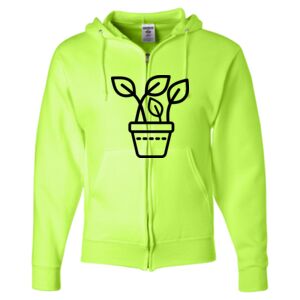 Unisex NuBlend® Full-Zip Hooded Sweatshirt Thumbnail
