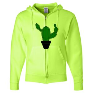 Unisex NuBlend® Full-Zip Hooded Sweatshirt Thumbnail