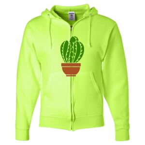 Unisex NuBlend® Full-Zip Hooded Sweatshirt Thumbnail