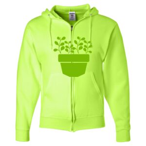 Unisex NuBlend® Full-Zip Hooded Sweatshirt Thumbnail