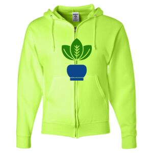 Unisex NuBlend® Full-Zip Hooded Sweatshirt Thumbnail