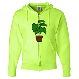 Unisex NuBlend® Full-Zip Hooded Sweatshirt Thumbnail