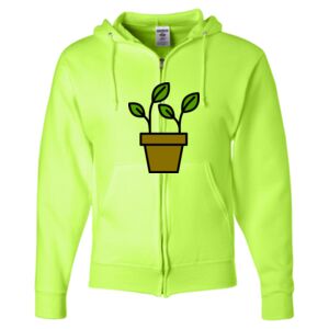 Unisex NuBlend® Full-Zip Hooded Sweatshirt Thumbnail