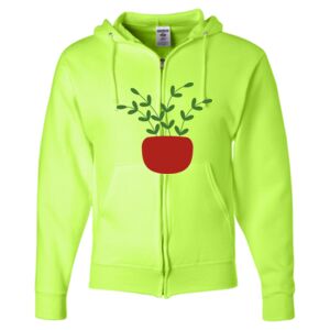Unisex NuBlend® Full-Zip Hooded Sweatshirt Thumbnail