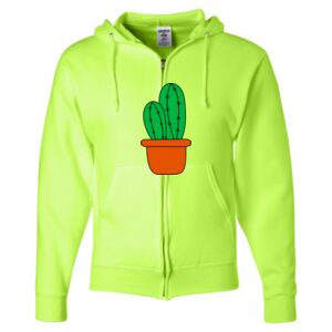 Unisex NuBlend® Full-Zip Hooded Sweatshirt Thumbnail