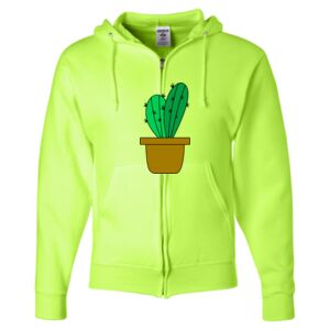 Unisex NuBlend® Full-Zip Hooded Sweatshirt Thumbnail