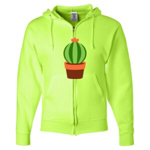 Unisex NuBlend® Full-Zip Hooded Sweatshirt Thumbnail