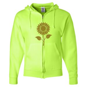 Unisex NuBlend® Full-Zip Hooded Sweatshirt Thumbnail