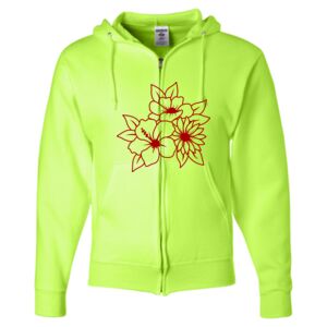 Unisex NuBlend® Full-Zip Hooded Sweatshirt Thumbnail