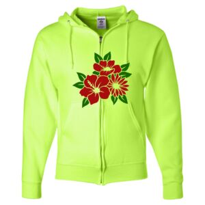 Unisex NuBlend® Full-Zip Hooded Sweatshirt Thumbnail