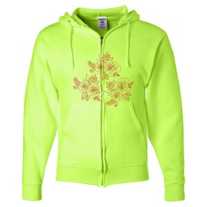 Unisex NuBlend® Full-Zip Hooded Sweatshirt Thumbnail