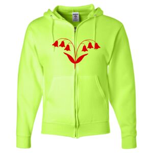 Unisex NuBlend® Full-Zip Hooded Sweatshirt Thumbnail