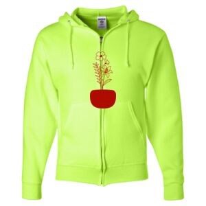 Unisex NuBlend® Full-Zip Hooded Sweatshirt Thumbnail