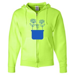 Unisex NuBlend® Full-Zip Hooded Sweatshirt Thumbnail
