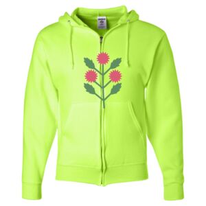 Unisex NuBlend® Full-Zip Hooded Sweatshirt Thumbnail