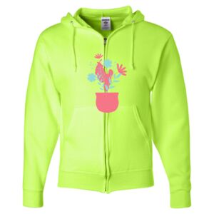 Unisex NuBlend® Full-Zip Hooded Sweatshirt Thumbnail