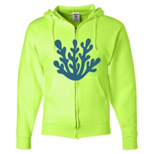 Unisex NuBlend® Full-Zip Hooded Sweatshirt Thumbnail
