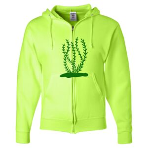 Unisex NuBlend® Full-Zip Hooded Sweatshirt Thumbnail