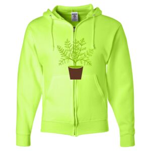 Unisex NuBlend® Full-Zip Hooded Sweatshirt Thumbnail