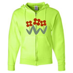 Unisex NuBlend® Full-Zip Hooded Sweatshirt Thumbnail