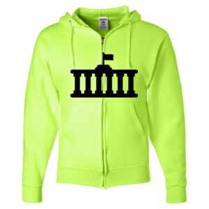 Unisex NuBlend® Full-Zip Hooded Sweatshirt Thumbnail