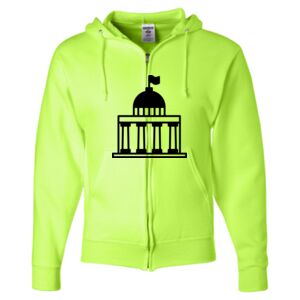 Unisex NuBlend® Full-Zip Hooded Sweatshirt Thumbnail
