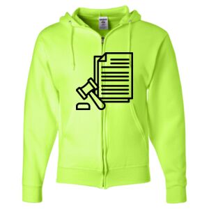 Unisex NuBlend® Full-Zip Hooded Sweatshirt Thumbnail