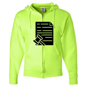 Unisex NuBlend® Full-Zip Hooded Sweatshirt Thumbnail