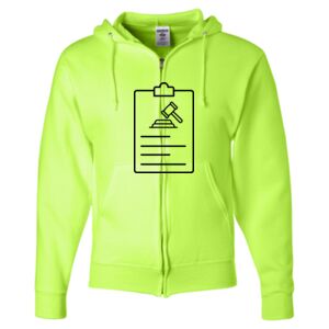 Unisex NuBlend® Full-Zip Hooded Sweatshirt Thumbnail