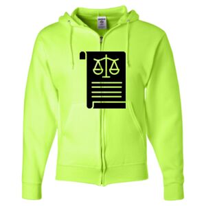 Unisex NuBlend® Full-Zip Hooded Sweatshirt Thumbnail