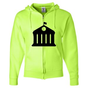 Unisex NuBlend® Full-Zip Hooded Sweatshirt Thumbnail