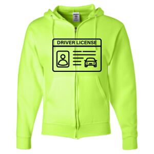 Unisex NuBlend® Full-Zip Hooded Sweatshirt Thumbnail