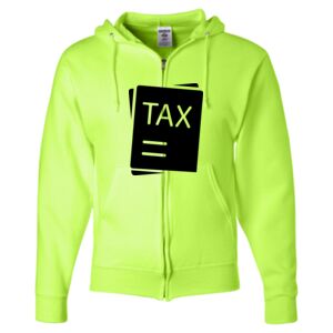 Unisex NuBlend® Full-Zip Hooded Sweatshirt Thumbnail
