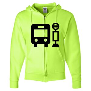Unisex NuBlend® Full-Zip Hooded Sweatshirt Thumbnail