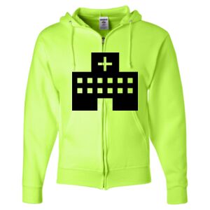 Unisex NuBlend® Full-Zip Hooded Sweatshirt Thumbnail