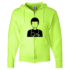 Unisex NuBlend® Full-Zip Hooded Sweatshirt Thumbnail