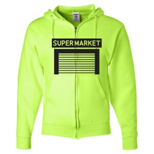Unisex NuBlend® Full-Zip Hooded Sweatshirt Thumbnail