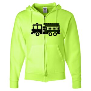 Unisex NuBlend® Full-Zip Hooded Sweatshirt Thumbnail