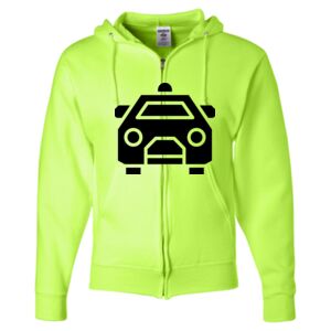 Unisex NuBlend® Full-Zip Hooded Sweatshirt Thumbnail